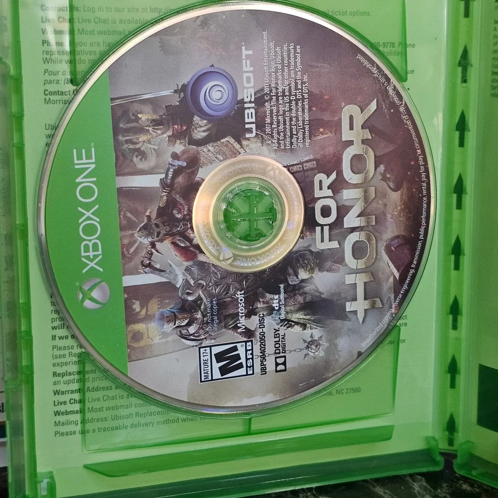 For Honor Gold Edition Xbox One Ubisoft 2017 Action Melee Combat Game
